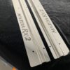 Rx2 Coupe Polished Stainless Scuff panels - MAZDA RX2