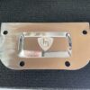 Polished Bottom 13b Inspection Plate M logo