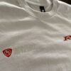 Red M RE Chrome - White Tee