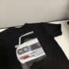 Black Rx3 10a Tee - Half cut car