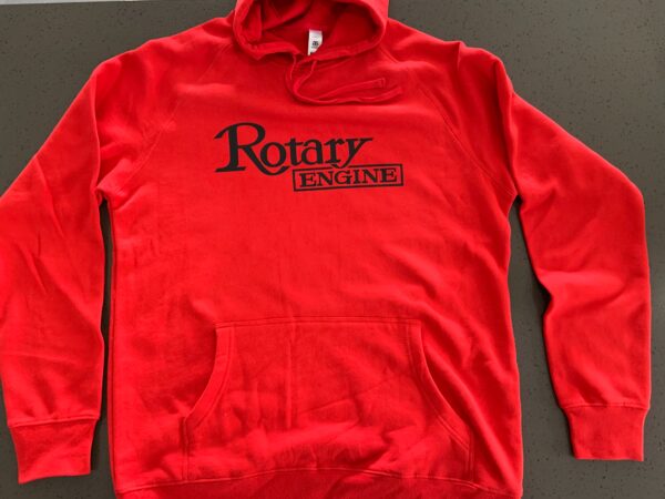 Red Hoodie - Rotary Engine M MAZDA