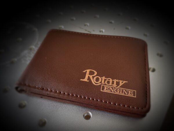 Brown Rotary Engine Wallet