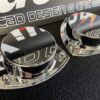 Rx3/808/323 Blank Chrome Billet Strut Tops