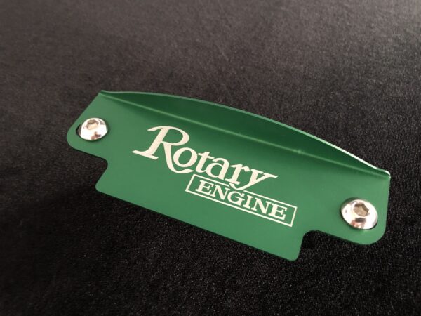 Green Rotary Engine flywheel cover