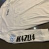 White long sleeve Tee - Blue M Black MAZDA