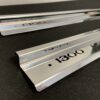 Mazda 1300 Coupe Polished Stainless Scuff Plates