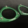 Rx3/808/323 Green Alloy Strut Tops - M MAZDA engraved