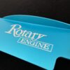 Turquoise Blue 12a Flywheel Cover- Rotary Engine