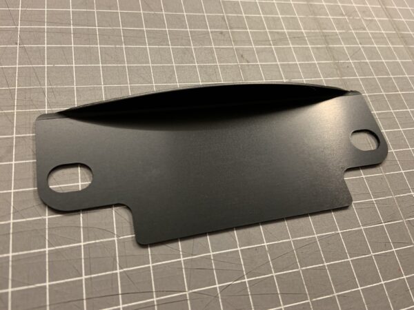 12a Blank flywheel cover