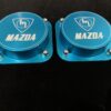 Rx7/Rx4/626 Billet Alloy Strut Tops - Blue M MAZDA