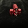 Red Valve Caps - M logo