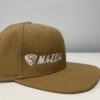 Tan Snapback - White M MAZDA