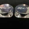 Rx7 Gen 1 Billet Alloy Polished Strut Tops - RX7 etched