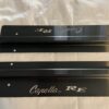 Rx2 Coupe Black Stainless Scuff Plates ( 2pcs )