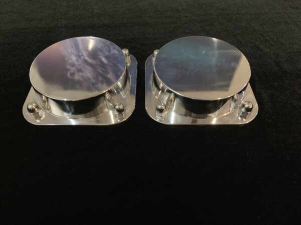 Blank Polished Billet Rx7/Rx4 Strut Top Covers
