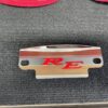 12a/13b 2 Bolt Polished Flywheel Cover - Red RE