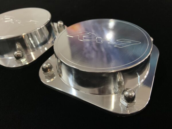 Rx7 Gen1 FB BILLET STRUT TOPS - Rx7 engraved