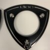 Black 1300 Strut Top Rings - 1300 Cut