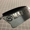 Black M MAZDA black plate 13b
