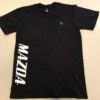 Blue M White Mazda - Black Tee