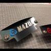 Blue M polished Mazda black plate