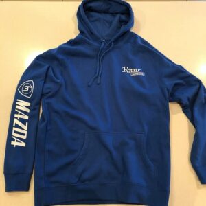 Blue Rotary Engine Mazda hoodie