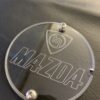 Clear CAS Cover - M MAZDA engraved