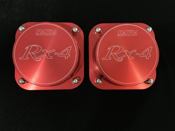 Mazda Rx4 Red Billet Alloy Strut Tops
