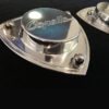 Capella engraved Rx2 billet alloy polished Strut tops