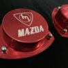 Rx3/808/323 Red Alloy Strut Tops - M MAZDA