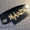 Dripping MAZDA black plate 12a cover