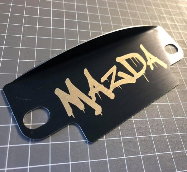 Dripping MAZDA black plate 12a cover