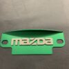 Green 12a / 13b Flywheel cover with Polished MAZDA