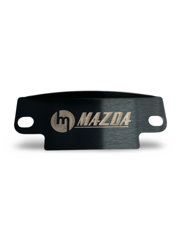 Black M MAZDA with Bar Flywheel Cover - 12a/13b