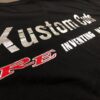 Kustom Cuts Silver Red - Black Tee