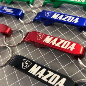 M Mazda Billet Bottle openers