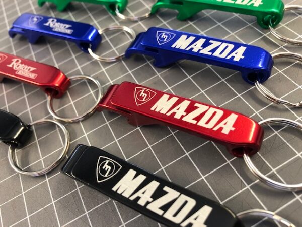 M Mazda Billet Bottle openers