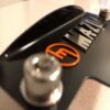 Orange M Polished Mazda black plate 12a