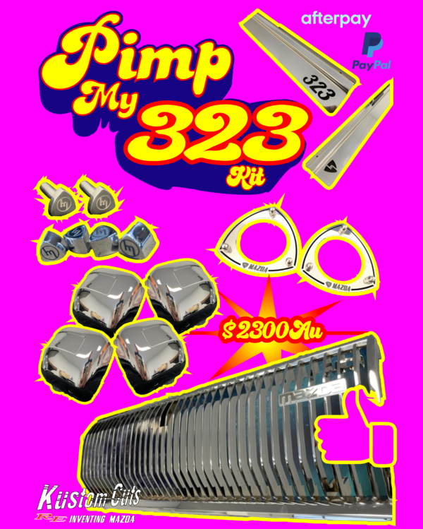 323 Chrome PIMP Kit