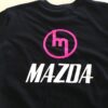 Pink M - Black Tee