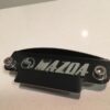 Polished M MAZDA black plate 12a