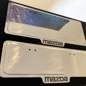 Aus Standard Size - Polished Stainless License Plate Surround