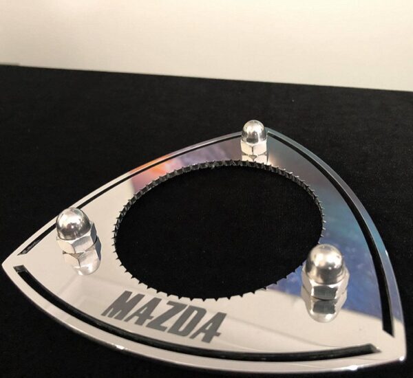 Polished Stainless Mazda R100 Strut tops
