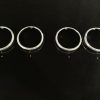 R100/Rx2 Chome Tail Light Rings ( set of 4 )