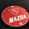 Red M MAZDA Alloy CAS Cover