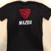 Red Rising Sun Rotor - Black Tee