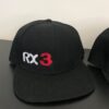 Rx3 Black Snapback