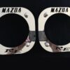 Rx4 Strut Tops with MAZDA and RE cut