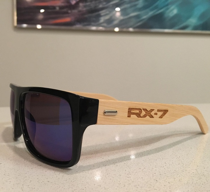 Rx7 FC Sunnies Blue Purple lenses