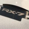 Rx7 black plate 13b cover